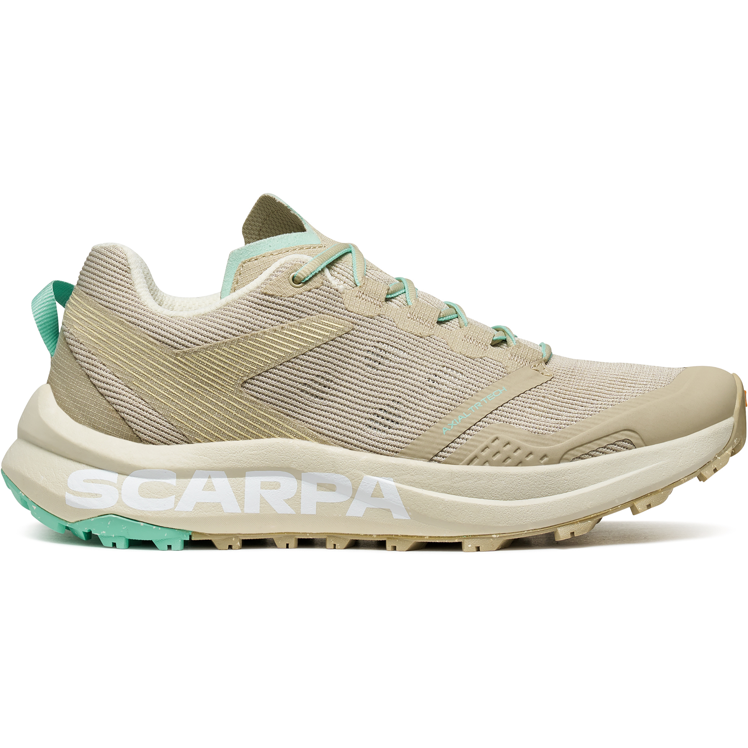 Scarpa Spin Planet Damen Trailrunningschuhe beige Größe 37 Trailrunning Atmungsaktiv