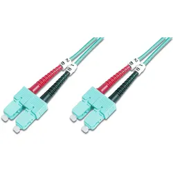 Digitus LWL Multimode OM 3 Patchkabel, SC / SC