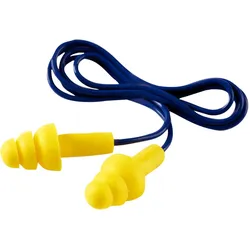 3M E-A-R Ultrafit mit Kordel, Kissenpackung, gelb, SNR = 32 dB, UF01000