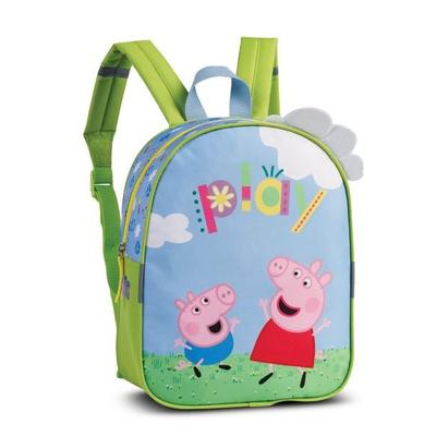 SIEBER Glühwürmchen - Kinderrucksack Peppa Pig, taubenblau