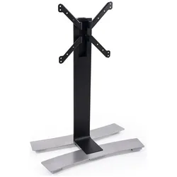 Erard WILL 1050 L mobiler TV Ständer 30-65 Zoll, schwarz (30 kg, 30" - 65"), TV Ständer, Schwarz