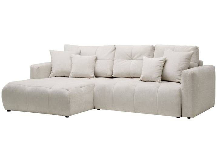 Hom´in Ecksofa London, Hellgrau, Webstoff