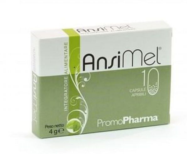 PROMOPHARMA SpA Ansimel - 20 Capsule - Integratore Naturale per il Benessere Mentale e Emotivo