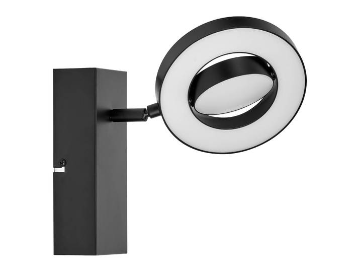 LEDVANCE DECOR SPOT SATURN, 11W, 215lm, schwarz, Spotleuchte, verstellbare Köpfe, vielseitig anwendbar, Innenraumspot, 3-stufige Farbtemperaturregulierung, hochwertiges Gehäuse