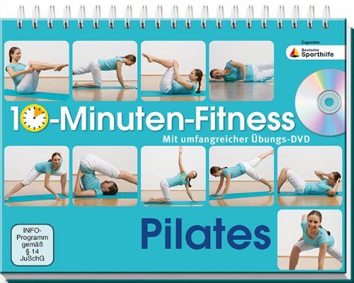 10-Minuten-Fitness Pilates: Mit umfangreicher Übungs-DVD - Preis vom 30.09.2026 09:01:18 h