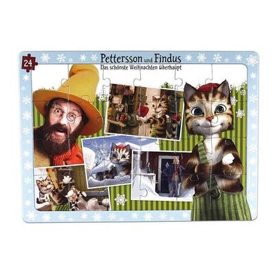 Pettersson und Findus: Das schönste Weihnachten überhaupt, Rahmenpuzzle 24 Teile