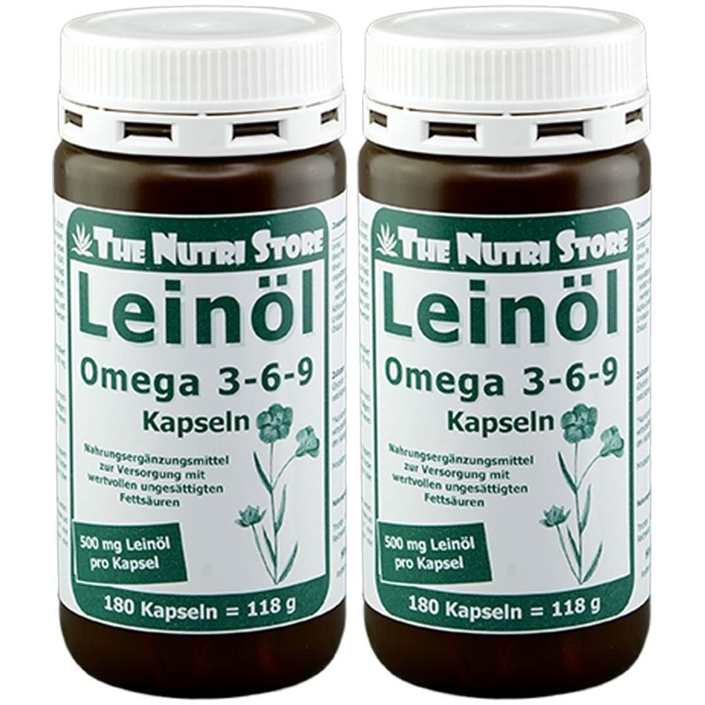 Omega 3 6 9 500Mg BIO x2 2x180 St Kapseln