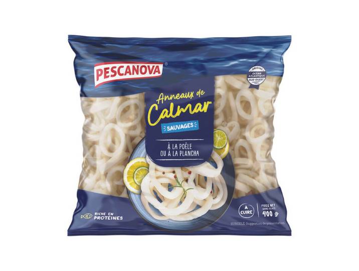 PESCANOVA Anneaux De Calamars sauvages 400g