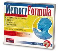 Vital factors Italia Srl Memory Formula Integratore 30 Compresse