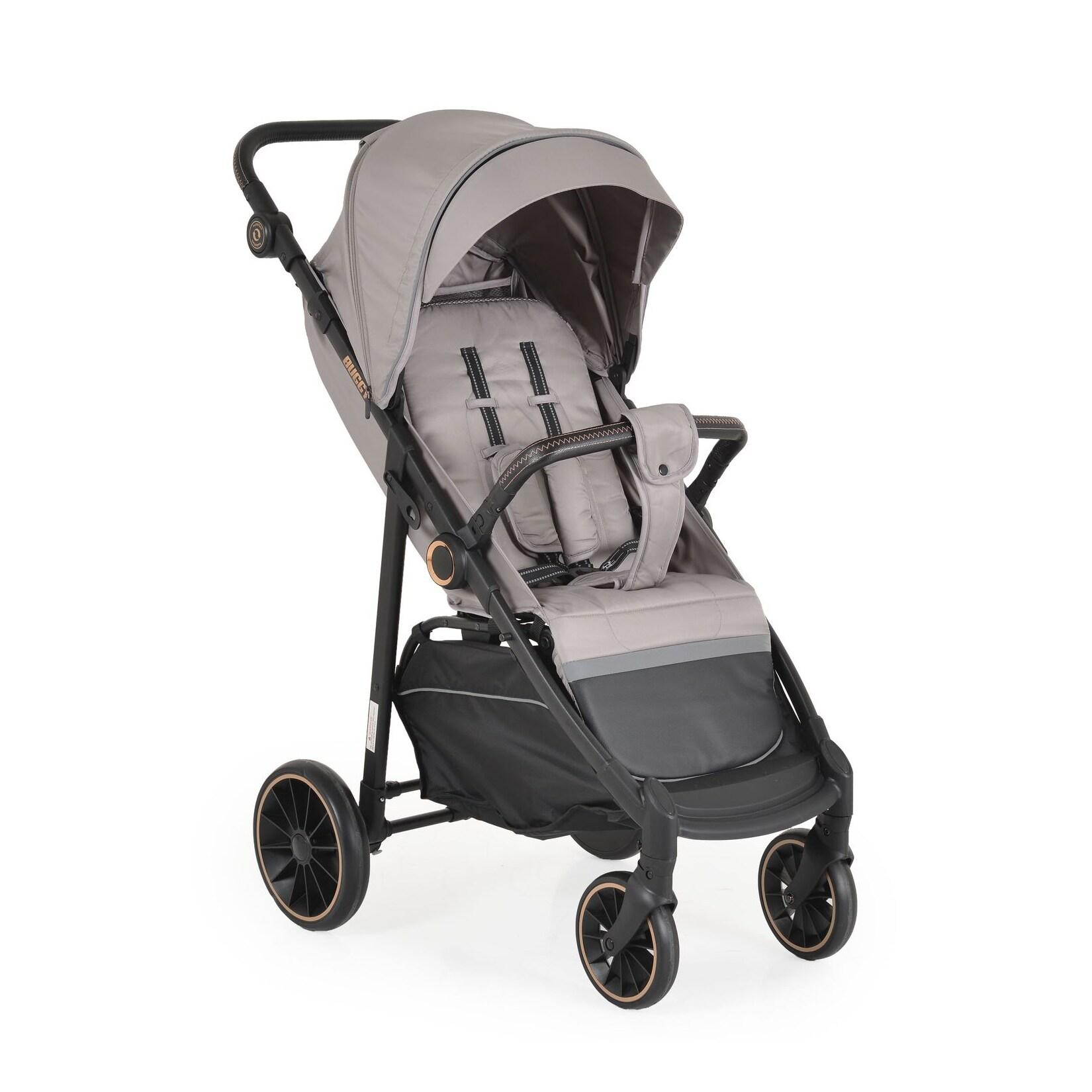 Moni Sommerkinderwagen Buggy, Kinderbuggy, Sonnendach, EVA-Räder, verstellbar beige