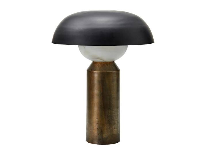 House Doctor Big fellow Tischleuchte 55cm Antik Messing