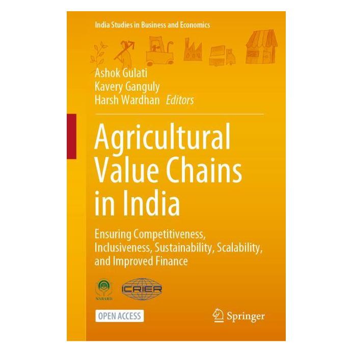 Springer Agricultural Value Chains in India (Englisch, Hardcover, Ashok Gulati, Ganguly Kavery, Wardhan Harsh) (45498027)