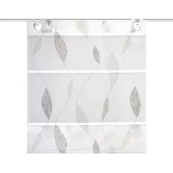 Schmidt Magnetrollo Paolo 100 x 130 cm Polyester Grau Stein