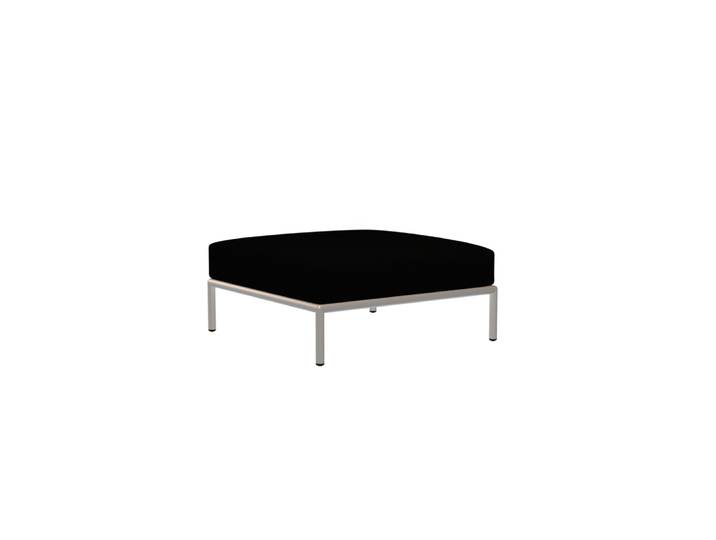 HOUE LEVEL 2 Ottoman Hocker Aluminiumgestell