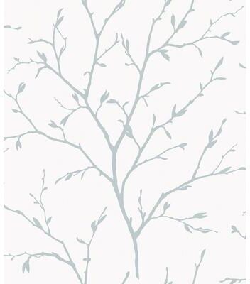 Seabrook Designs Branching Out Stringcloth Unpasted Wallpaper