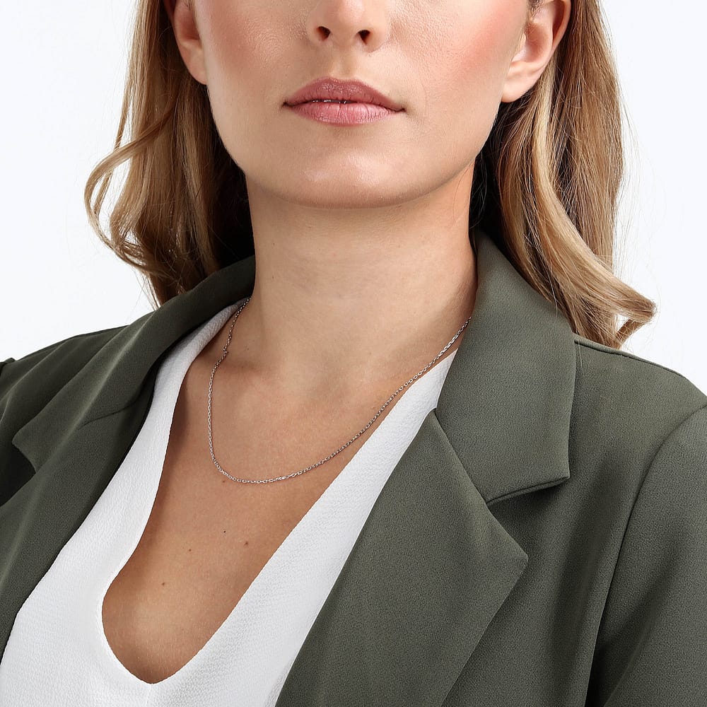 Chaîne Cleor Cleor En Or 750/1000 Blanc Femme