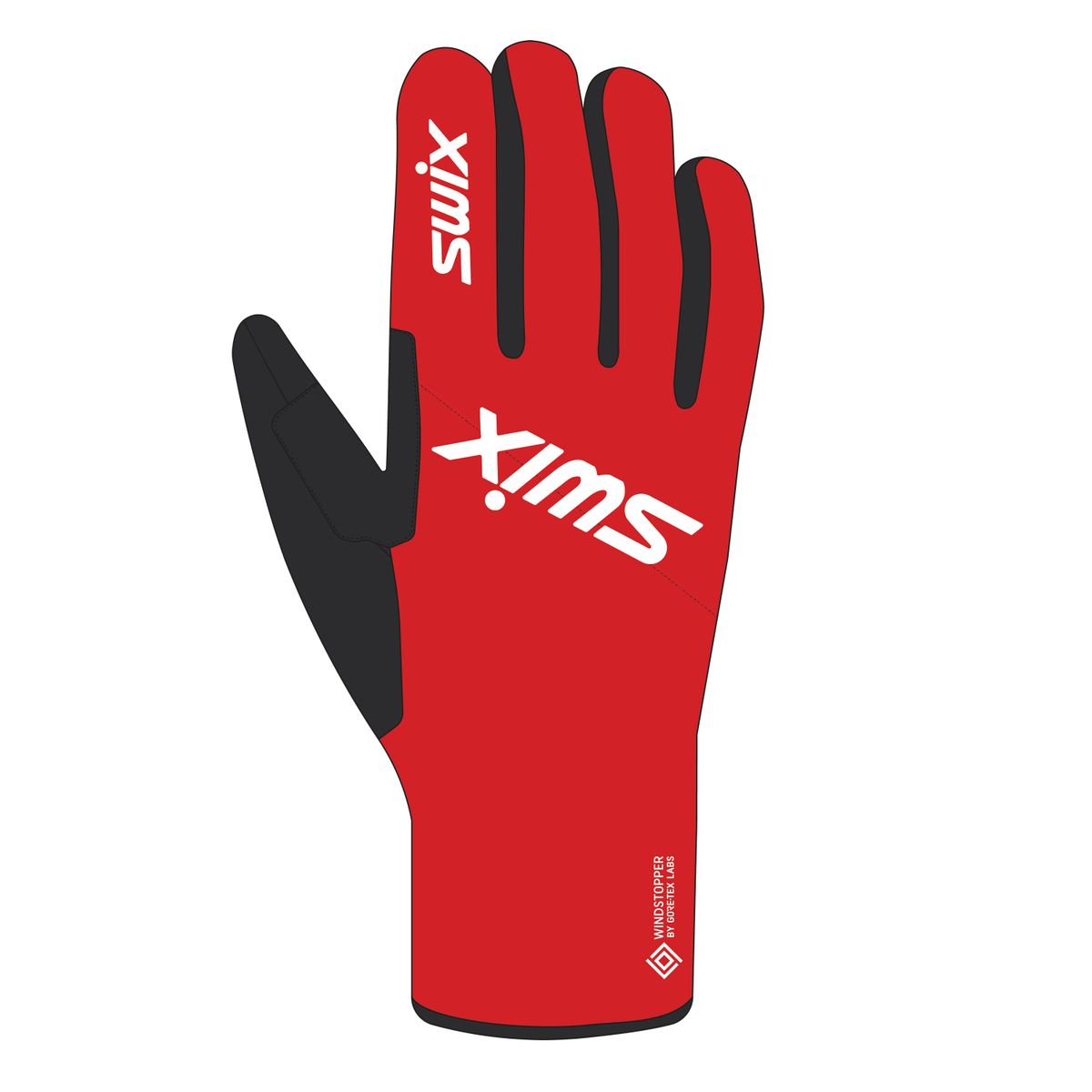 Swix Performance Gore Glove W, Fiery Red, 7 fiery red (99992) 7 14046-25-99992-7