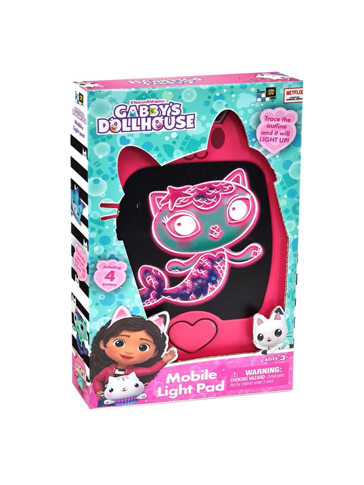 Original Glow Pad Gabby's Dollhouse Mobile Light Pad