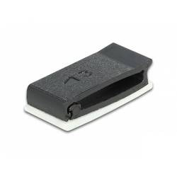 Delock Kabel-Halteclips Nylon Schwarz (L x B x H) 16.1 x 8 x 4 mm 10 St. 60185