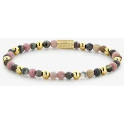 REBEL & ROSE - MORE BALLS THAN MOST - WINTER GLOW - 18ct yellow gold plated / 4 MM