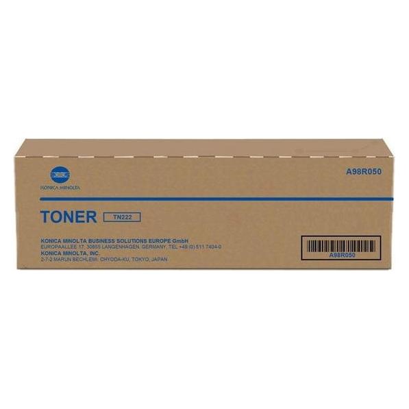Inkadoo Konica Minolta A98R050TN-222 Toner 12.000 Seiten VE=2 Schwarz Minolta Bizhub 266 (BK) (20787176)