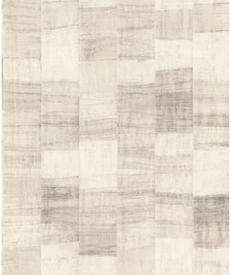 A-Street Prints Ivo Grey Block Stripe Wallpaper