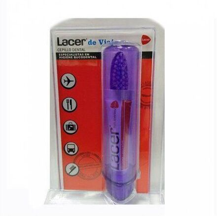 Lacer Folding Brush + Travel Paste 5 ml