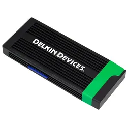 Delkin Cardreader Cfexpress Type B & Sd Uhs-Ii (Type C To C & Type C To A Cables) (USB-C), Speicherkartenlesegerät