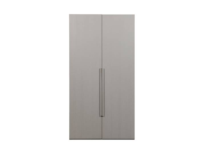 Design Kleiderschrank „Rens“, 2-türig Grau De Eekhoorn