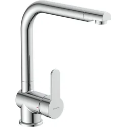 Schütte, Küchenarmatur, Wasserhahn Küche RIO Spültischarmatur Chrom Schwenkbar 79816U