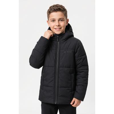 Outdoorjacke VAUDE "KIDS LULEA INSULATION JACKET", Jungen, Gr. 134/140, schwarz, Obermaterial: 100% Polyester. Futter: 100% Polyester. Wattierung: 100% Polyester, normal, Jacken Outdoorjacke, sportlicher Stil, wärmeisolierend, für Kinder und...