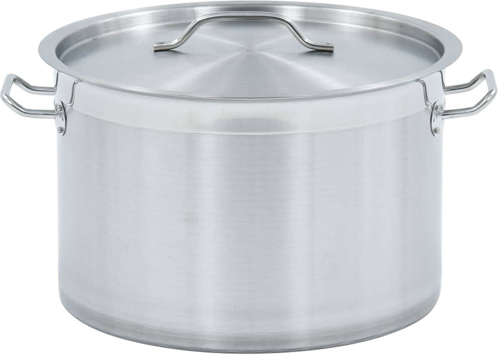 Belfry Kitchen Walden 23L Stainless Steel Stock Pot Silver 22cm H x 35cm D (23L)