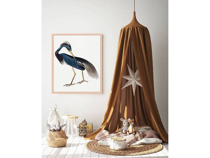 Tableau déco The Bird 53 x 63cm Multicolore