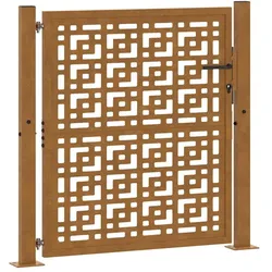 vidaXL, Gartenzaun, Qutarica (Kreuzdesign)