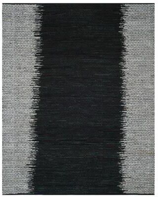 SAFAVIEH Handmade Vintage Boho Leather Alessia Modern Stripe Leather Rug