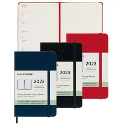 Moleskine, Agenda, Taschenagenda Weekly (9 x 14 cm)