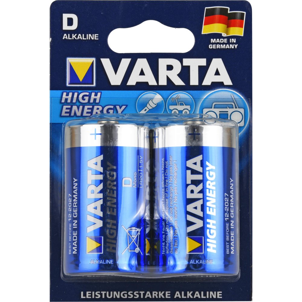Vielstedter Elektronik Batterien Mono Lr 20 D 4920 Varta High 08411665