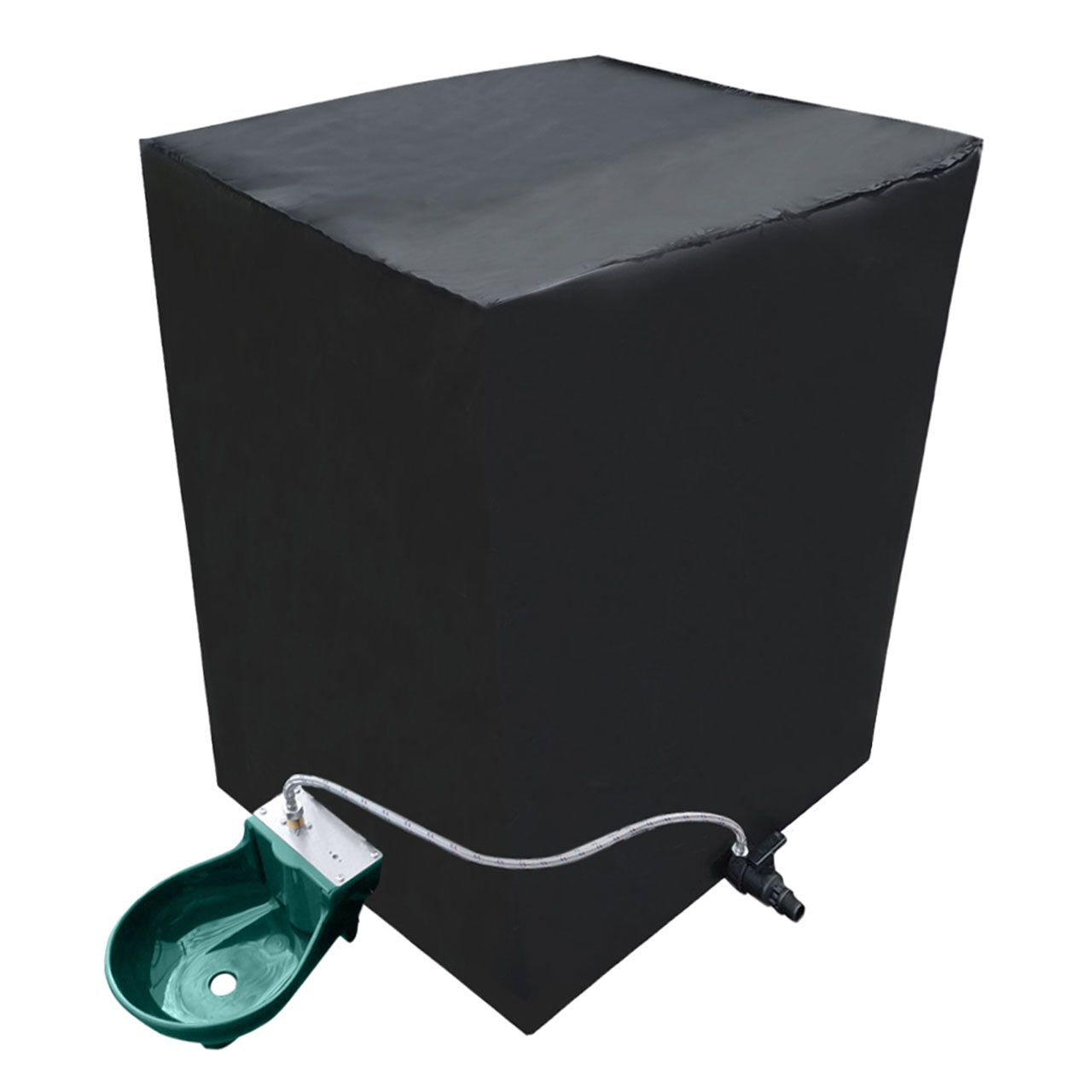 REKUBIK 300l IBC Container Frostschutz (-25°C) mit Tränkebecken NEU