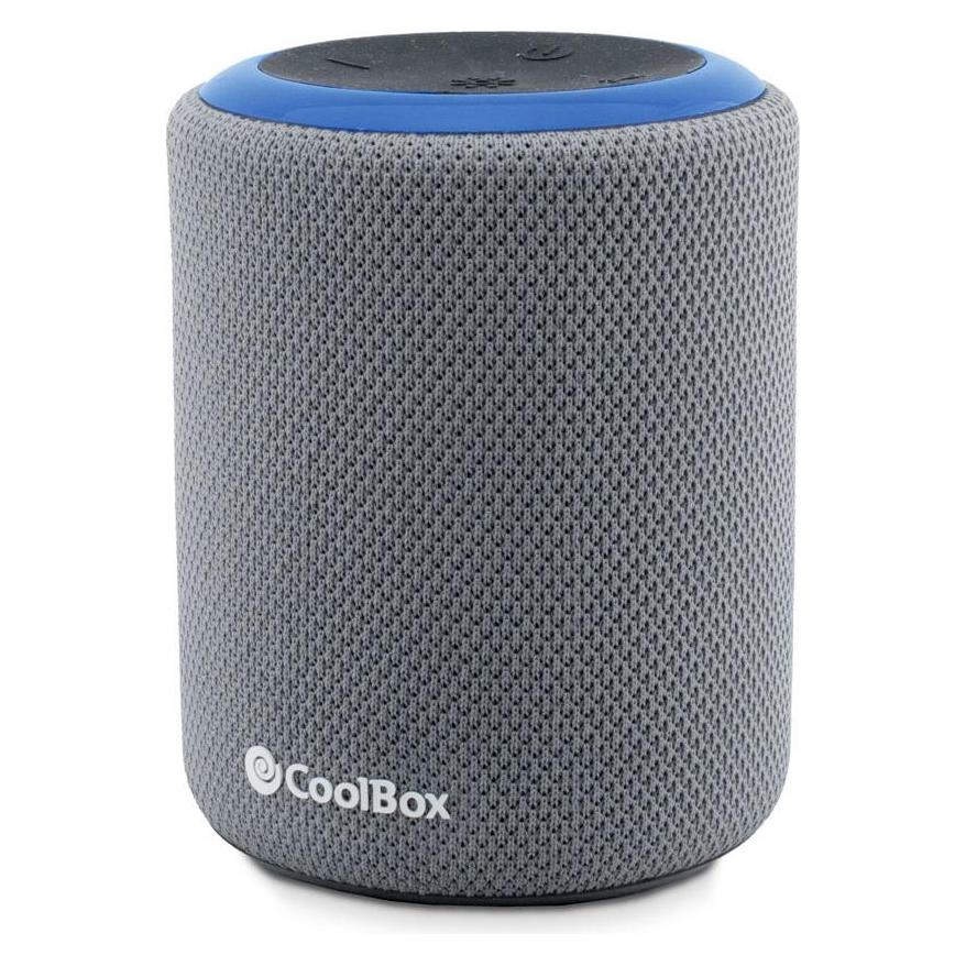 CoolBox altavoz bluetooth drop g231 gris bt5.3/ 5w rms/baterÍa interna de 1200mah/ aux, microsd (6 h) (COO-BTA-G231)