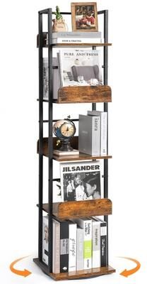 No "Bookshelves 5-Tier - 11.81""D x 11.81""W x 57.87""H"