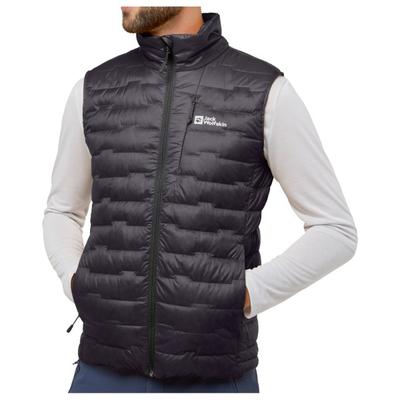 Jack Wolfskin - Passamani Down Vest - Daunenweste Gr M grau