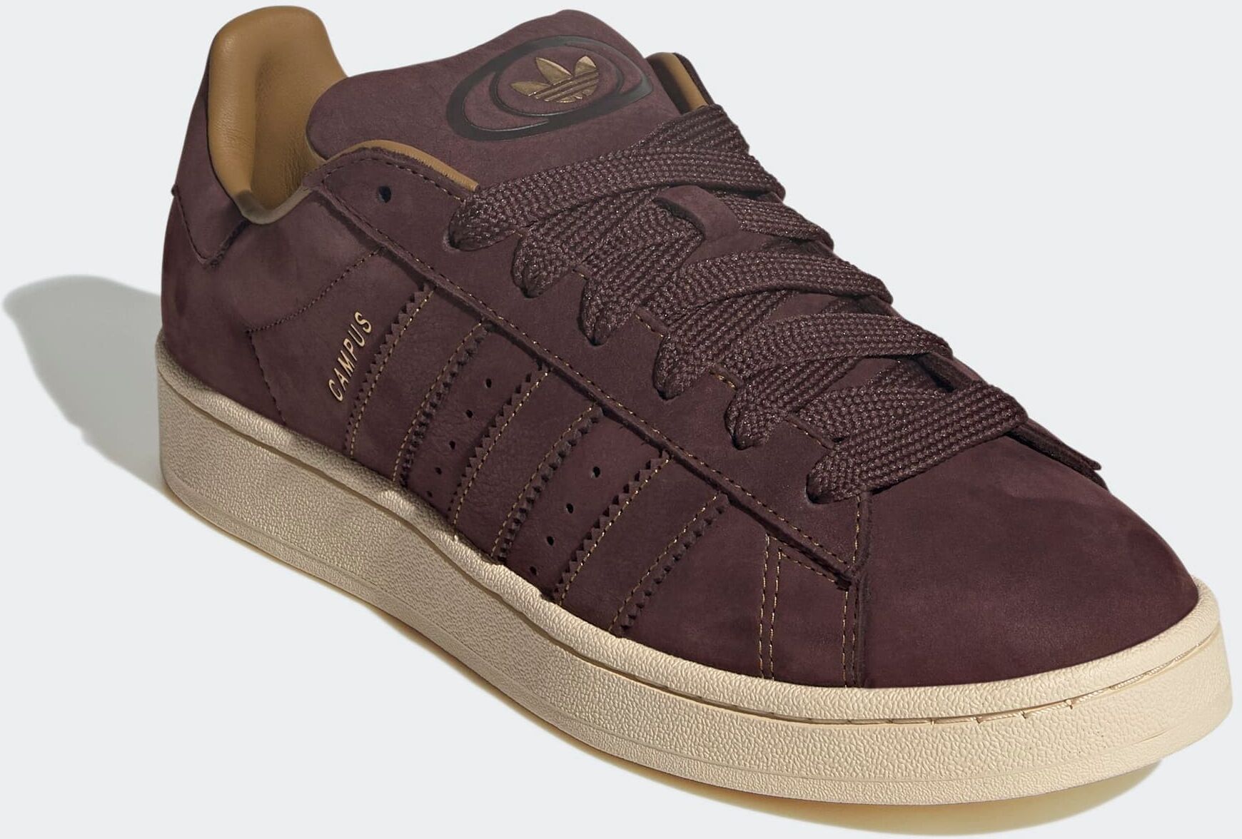Sneaker ADIDAS ORIGINALS "CAMPUS 00S", Herren, Gr. 38, braun (shadow braun, shadow braun, bronze strata), Leder, Schuhe Sneaker shadow braun, shadow braun, bronze strata 38