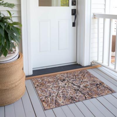 Addison Rugs Machine Washable Indoor/ Outdoor Modern Splatter Chantille Rug