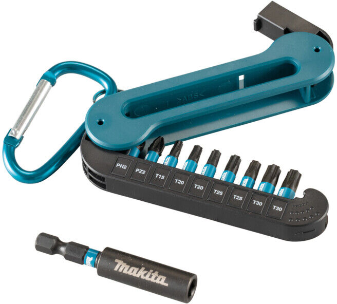 Makita Set de 10 embouts Impact Black (E-15811)