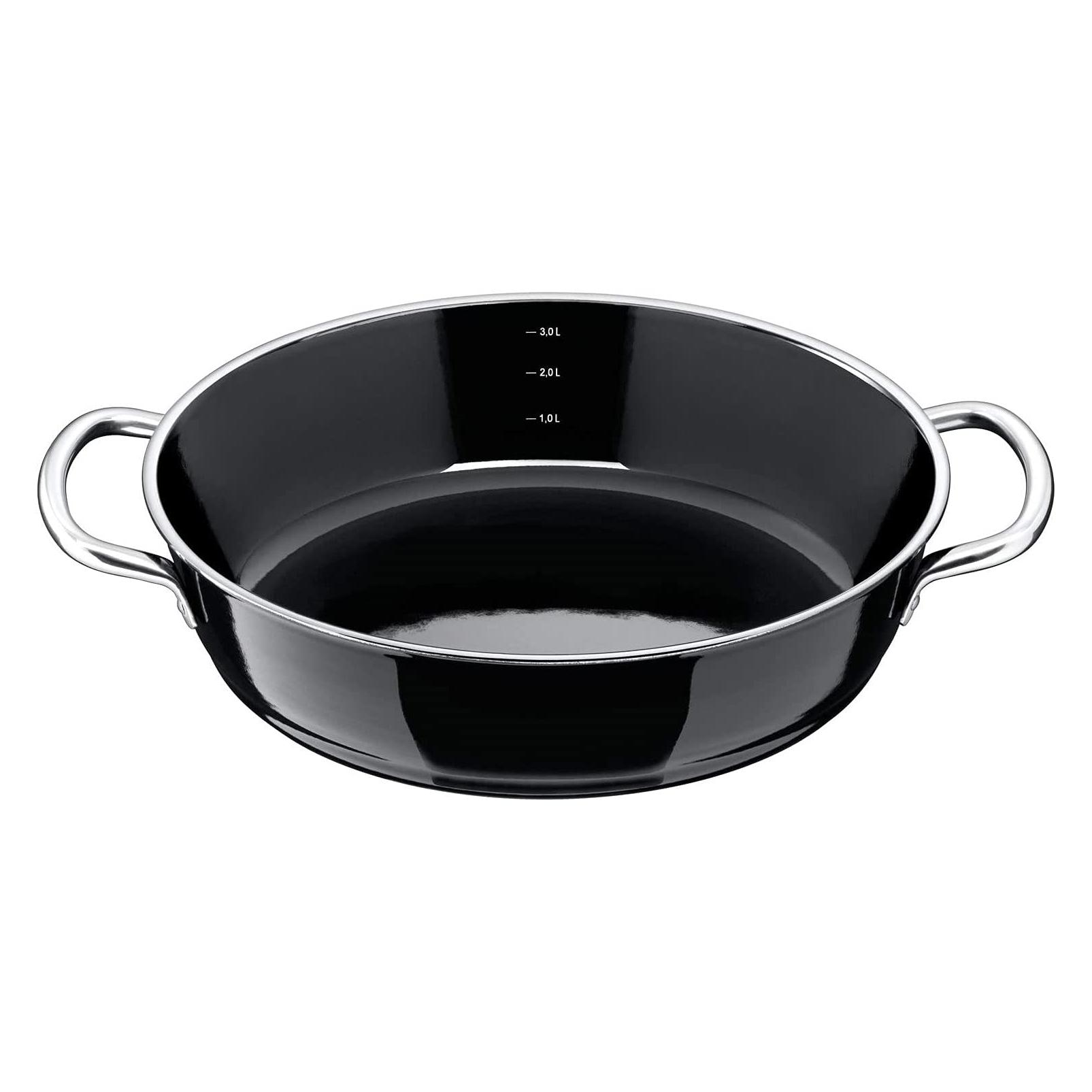 Silit Schmorpfanne Servierpfanne 28cm Pfanne Professionell Induktion Silargan (Bratpfanne, Silargan, 28 x 7.10 cm) (45.1929.2500)