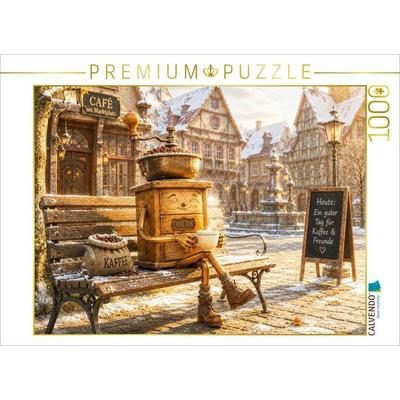 CALVENDO Puzzle Feiner Bohnenzauber | 1000 Teile Lege-Größe 64x48cm Foto-Puzzle für glückliche Stunden