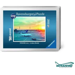 Stimmungsbild WINGSMO Flughafen Ravensburger Foto-Puzzle 2000 Teile - Original Qualität LT1197