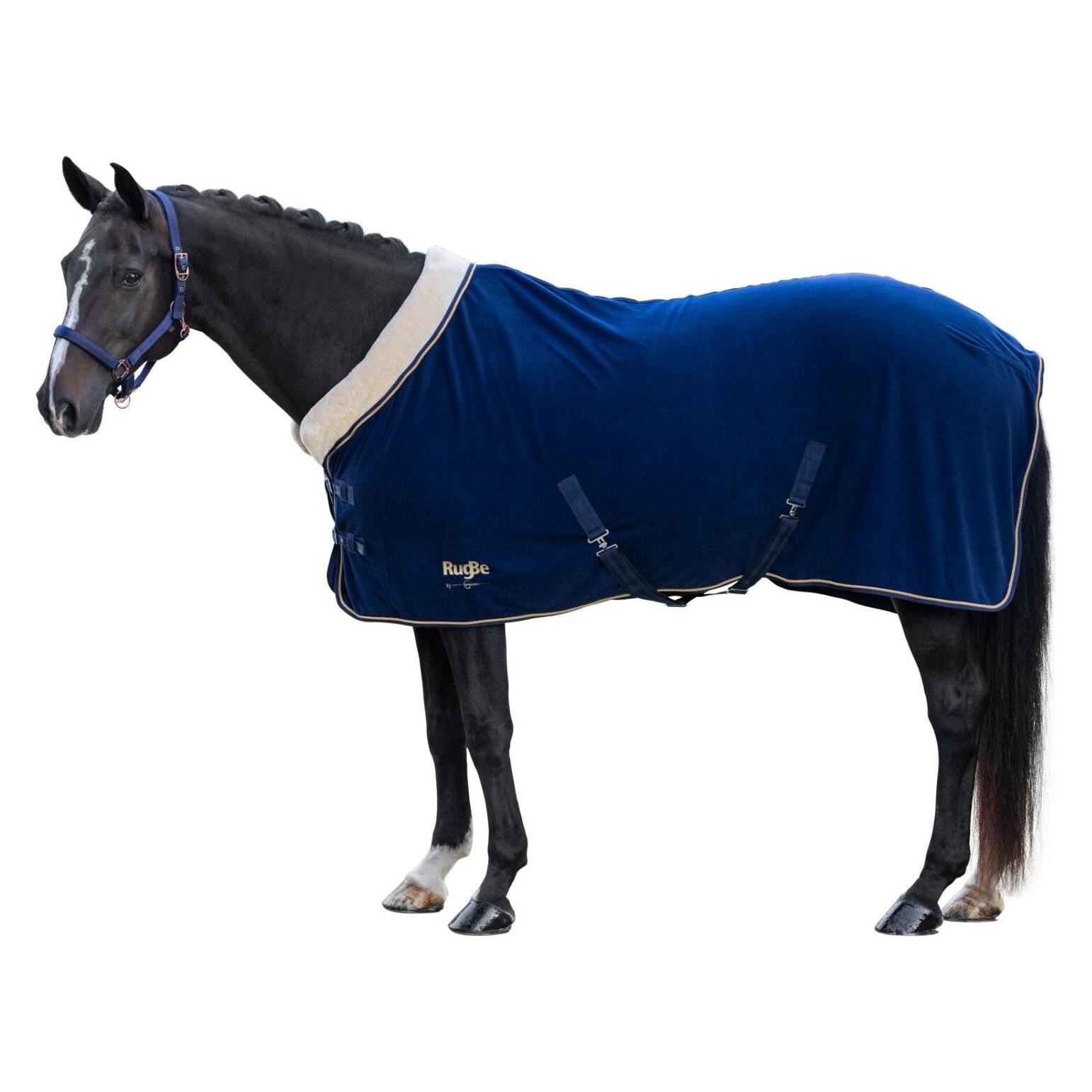 Kerbl Fleecedecke RugBe Royal dark navy, 155cm (155 cm) (3228232)