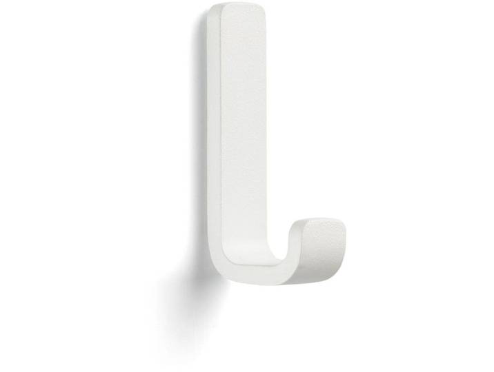 Haken Zone Denmark weiss Metall H 4 cm 1
