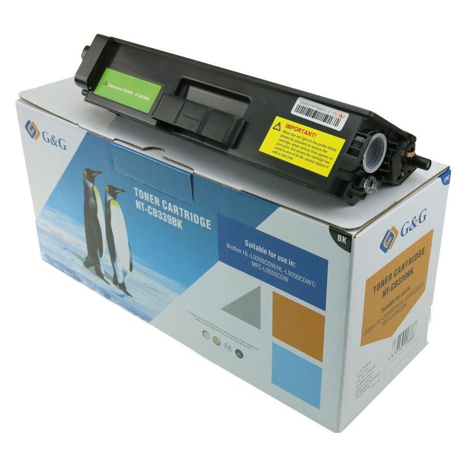 G&G Toner kompatibel mit Brother TN-900 BK (BK) (14153)